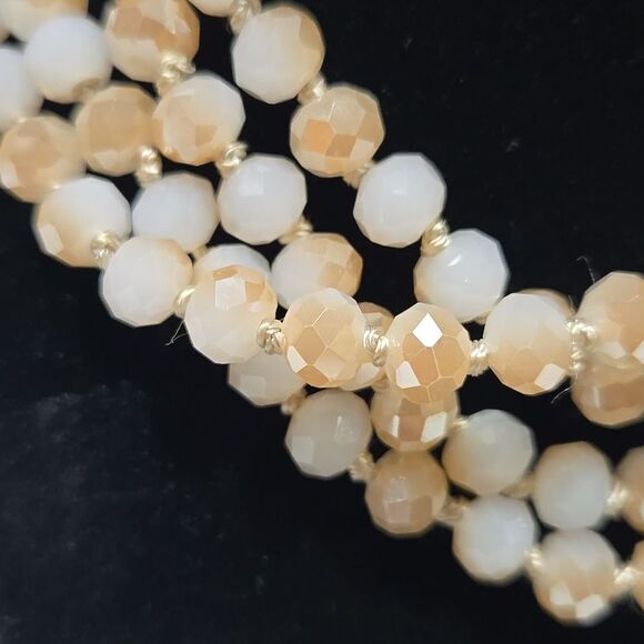 Vintage Glass Beaded Necklace - Picture 6 of 6